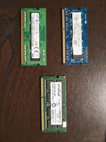 Paměti RAM DDR3 2gb 4gb 8gb