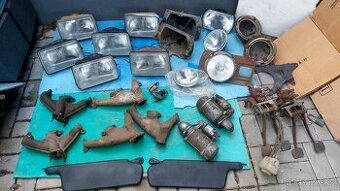 Škoda 100 105 120 svetla hrnce maska svody startér clonitka