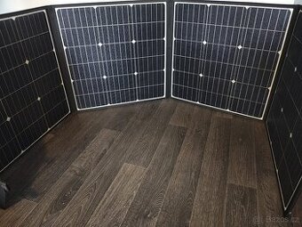 AlzaPower Max-Solar 200W černý, Solární panel - 1