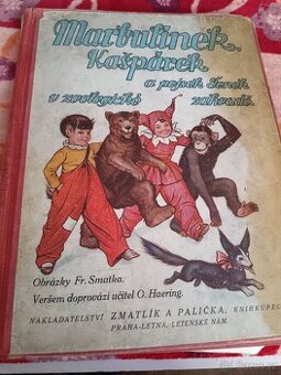 Marbulínek stará dětská kniha