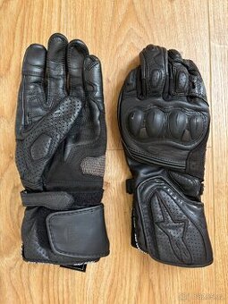 Rukavice na motorku Alpinestars SP-8 v3 černo-černé vel. M