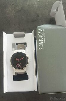 Garmin VivoActive 5, cream gold