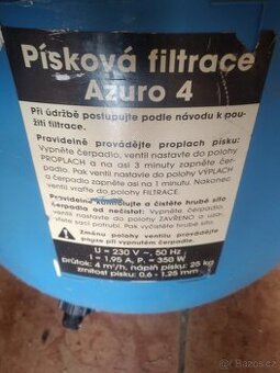 Písková filtrace - 1