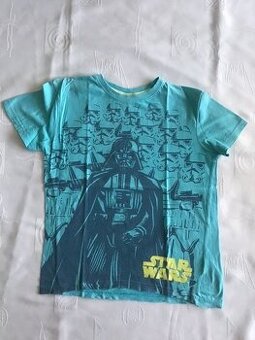 Tričko kr. rukáv tyrkysové Star Wars, vel. 134/140 = 50 Kč