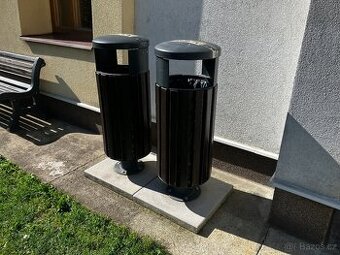 Venkovní odpadkové koše 2ks
