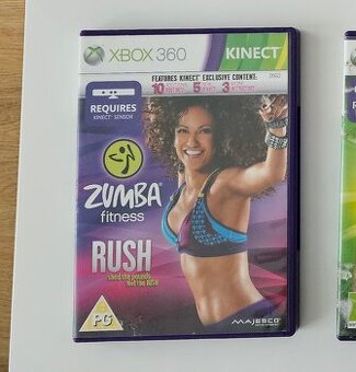 XBOX 360 ZUMBA FITNESS RUSH (KINECT)