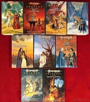 9x DRAGON LANCE - prodej sbírky, levně