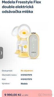 Medela Freestyle Flex double elektricka odsavacka