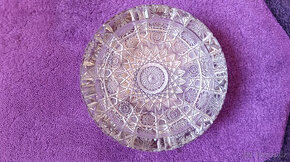 Broušený popelník 70086, klasický brus 500 PK86.