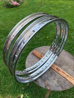 CHROM ráfky 21” 40 děr