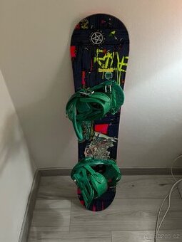 Nabízím prkno Ride Low 115cm. a K2 Vázání….