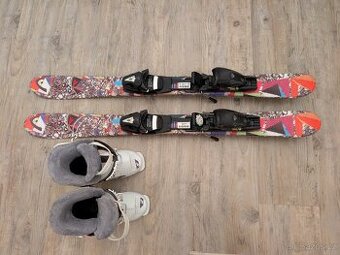 Dětské lyže Head a lyžařské boty Nordica