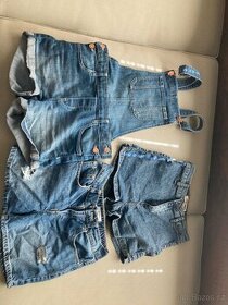 troje letní kraťasy, džínové, jedny lacláče, cca 12 let