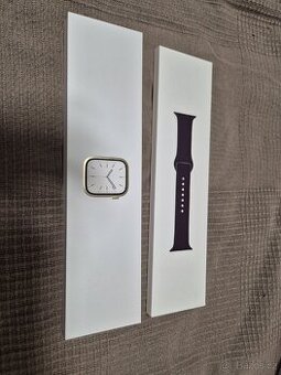 Apple watch series 7 cellular, 41 mm, gold/zlaté