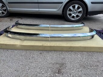 Škoda 100 110 narazniky novy chrom bez vyrezu