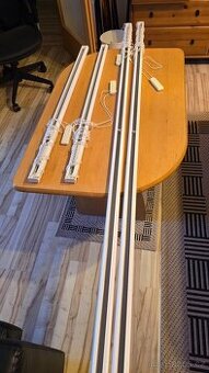 Žaluzie vertikální, bílé, 4 ks, detaily v inzerátu