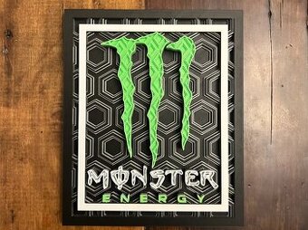 Mozaikový obraz Monster Energy