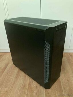 PC SilentiumPC Armis AR7 TG Black + 2x temperované sklo