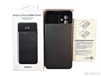 Samsung A33 inteligentní flipové pouzdro S View černé
