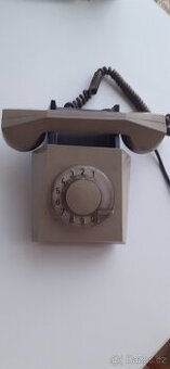 RETRO telefonni pristroj Tesla As20 z roku1970