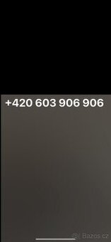 Zlate číslo 603 906 906