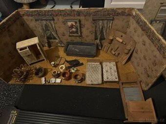 Kuchyňka a pokojíček pro panenky