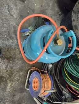 Plynová bomba + hořák