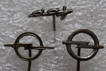 odznaky - automobilky OPEL a FORD