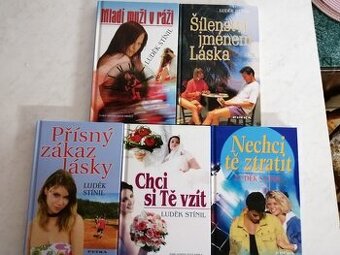 romány pro dívky Luďka Stínila NOVÉ    5  ks