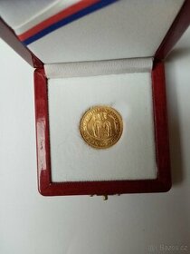 Svatováclavský 2 dukát s puncem  2018