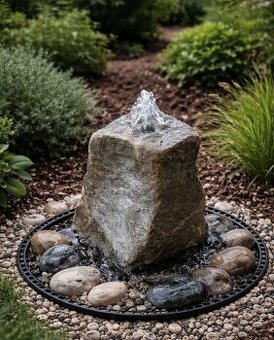 Kamenné malé fontánky