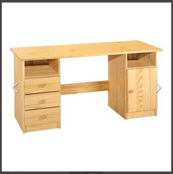 Psací stůl masiv borovice