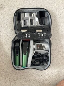 Barber set strojky, faper blade.