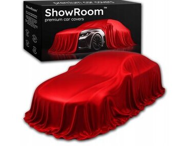 Výstavní autopotah Salon Premiéra Příjem Auta - Červený