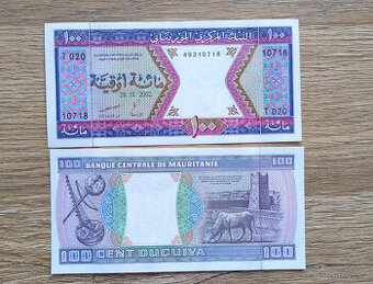 Mauretánie - 100 ouguiya - rok 2002