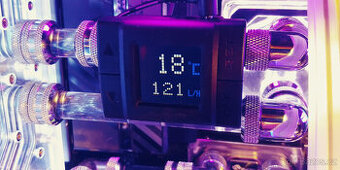 🔥 Thermaltake Pacific TF2 – Flow & Temperature Sensor -nový