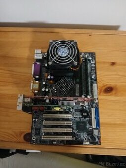 Asus deska + procesor + zdroj 500w