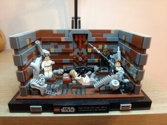 Lego star wars Death Star Trash Compactor Diorama