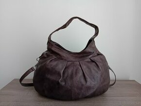 Genuine Leather dámská velká kabelka kožená