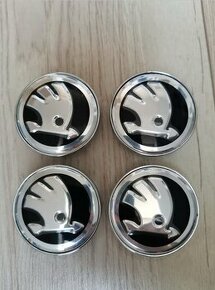 60 mm Skoda stredove krytky poklicky loga