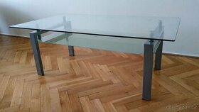 Konferenční stolek skleněný