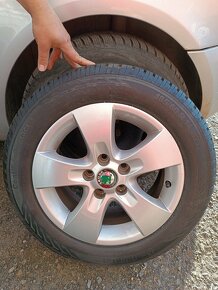 Hliníkové disky + pneu
