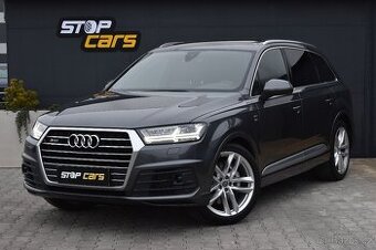 Audi Q7 3.0 TDI 200kW S-LINE 7.MÍST TAŽNÉ BOSE PANO. ČR