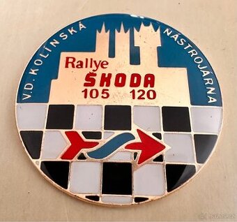 Prodám nové logo 🔥 Logo Rallye Škoda 105 120 🚗✨