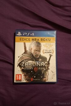 Zaklínač 3 divoký hon CZ PS4 kompletní edice hra roku