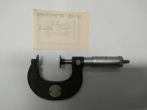 Mikrometr 25-50 talířkový č.3 - 1