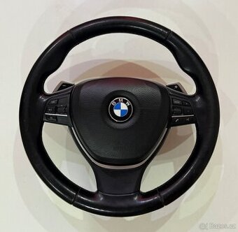 BMW F10/F11 multifunkční volant + airbag, F1 řízení