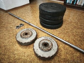 Nakládací činka 70kg