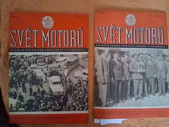 2 x Svět motorů rok 1956