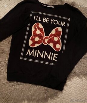 Mikina Disney Minnie Mouse XS, 200 kc neunosím - top